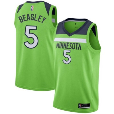 Nike Minnesota Timberwolves #5 Malik Beasley Green NBA Swingman Statement Edition Jersey Men's